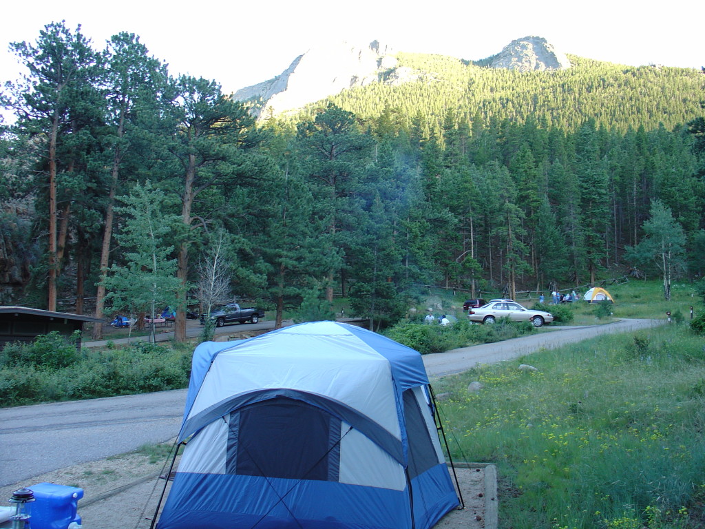 tent camping